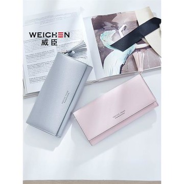 forever young2025新錢包女士長款韓版時尚流蘇多卡位大容量錢夾