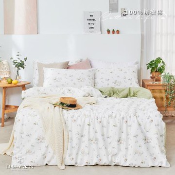 【DUYAN 竹漾】40支精梳棉單人床包被套三件組 / 森林童話 台灣製