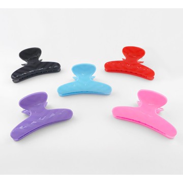 台灣製 小珍髮夾(2入)(顏色隨機，恕不挑色) 夾頭髮 鯊魚夾 髮夾 頭髮夾 沐浴洗頭夾