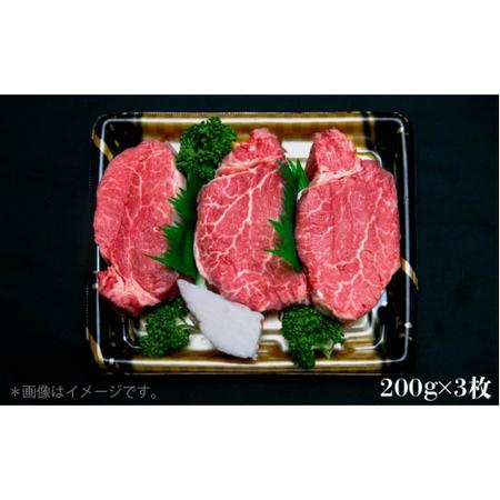 ふるさと納税 博多和牛 ヒレ ステーキ 200g×3枚 （計600g） ＜肉のくまもと屋＞那珂川市 牛肉 肉 黒毛和牛 ブランド牛 国.. 福岡県那珂川市