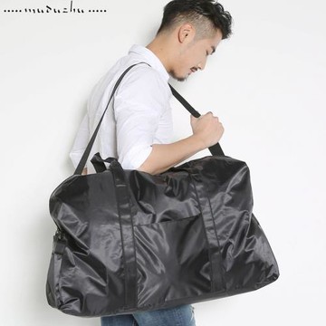 木獨豬可折疊簡單款斜挎男行李包