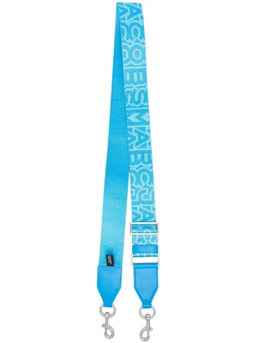Marc Jacobs - The Outline Logo Webbing strap - women - Nylon - One Size - Blue