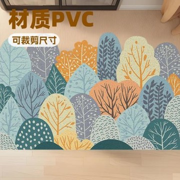 廠家批發跨境PVC絲圈地墊家用入戶門玄關腳墊可裁剪門墊免洗地毯