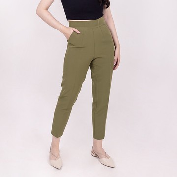 Slender Pants 橄欖色