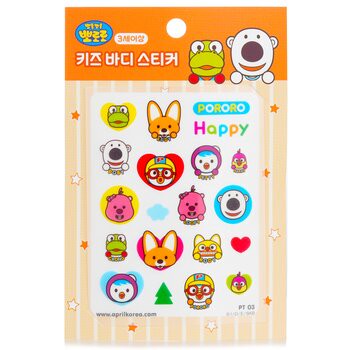 April Korea April Korea Pororo 身體貼紙 1pc-美容工具