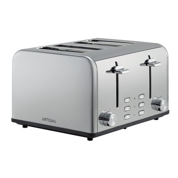 ARTISAN 不鏽鋼厚薄四片烤麵包機 TT4001 原廠