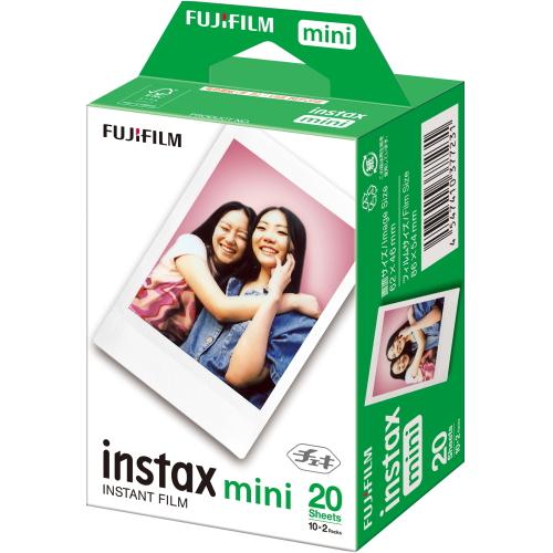 FUJIFILM チェキ用フィルム 2本パック NEW instax mini 2PK(20枚)ｘ5個 ...