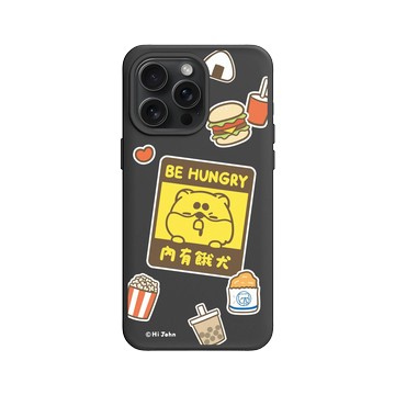iPhone 15 Pro Max SolidX 黑 - 嗨小強 Hi John - 內有餓犬