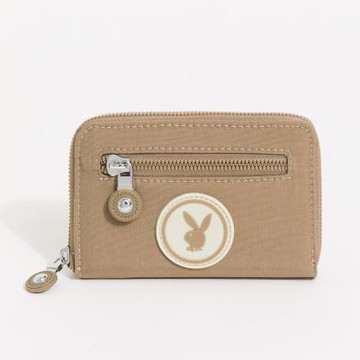 PLAYBOY - 零錢包  Daily Life系列 - 卡其色