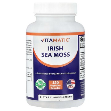 Vitamatic, 愛爾蘭海苔，120 粒素食膠囊