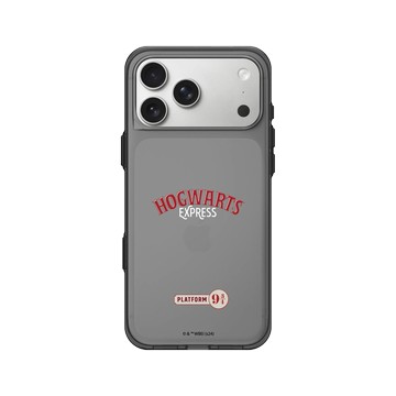 iPhone 17 Pro Max Clear (相機按鈕) 酷墨灰 - 哈利波特 Harry Potter - Hogwarts Express - Logo
