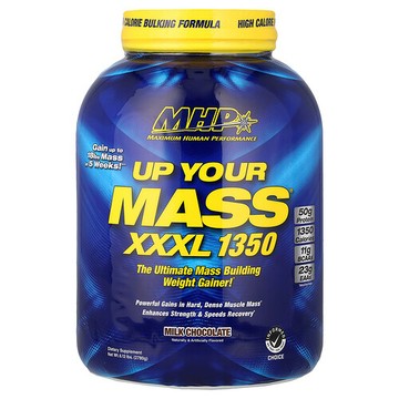 MHP, Up Your Mass XXXL 1350，牛奶巧克力，6.12 磅（2780 克）