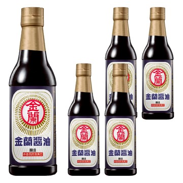 KIMLAN 金蘭 醬油  590ml  5瓶