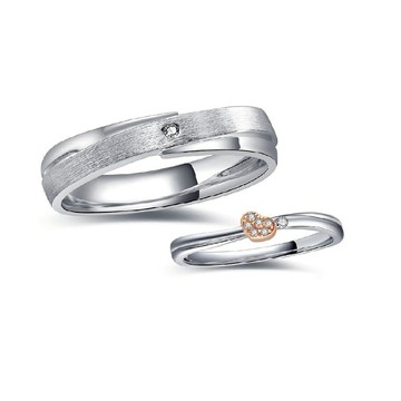 KOR 蔻兒鑽石 真心話  情侶/結婚對戒 周年紀念戒指