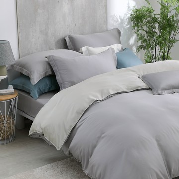 鴻宇 HongYew - 單人床包枕套組/ 天絲300織 / 素色 天絲 萊賽爾-馬歇爾