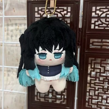 🌟優選臺現🌟鬼滅之刃週邊時透無一郎棉花娃娃海星體玩偶毛絨公仔娃娃掛件正版