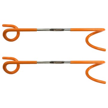 Lifecode 生活密碼 多用途掛勾 燈勾  橘色 + 銀色  2個