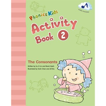 敦煌-建宏 Phonics Kids Activity Book 2 (with Caves WebSource)9786269520909 <建宏書局>