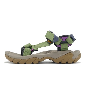 Teva 涼鞋 W Terra FI 5 Universal 女鞋 鬣蜥綠 魔鬼氈 戶外 休閒鞋 1099443IGU