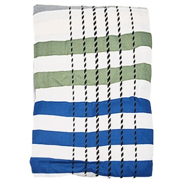 薄床包2件組 100% 柔軟棉  英倫格紋  單人  床包