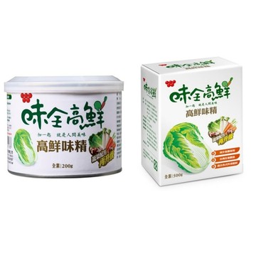 (低消$150出貨) 味全 高鮮味精 (500g盒裝 / 200g罐裝)
