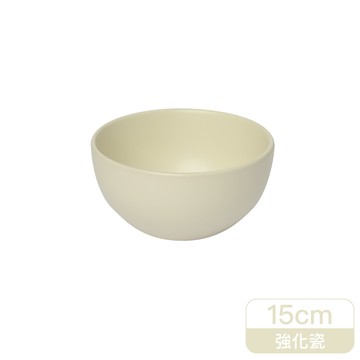 LivingTree新美感中式麵碗/15cm/奶油白