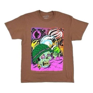 Travis Scott Cactus Jack x Sheck Wes Udboy On Astroworld Tour T-Shirt 'Brown'