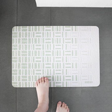 【MBM】白日夢系列_L號超厚切水洗式珪藻土地墊_編織假期