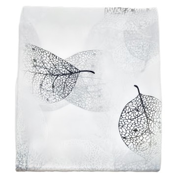 PEVA 防水浴簾  180 x 180cm  清新樹葉  1組