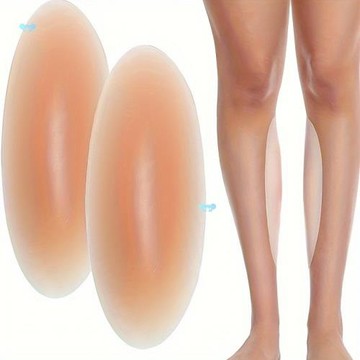1 Pair Silicone Self Adhesive Calf Pads Thin Invisible跨境