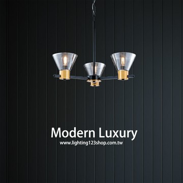 煙灰色玻璃造型吊燈 F121-19-30702