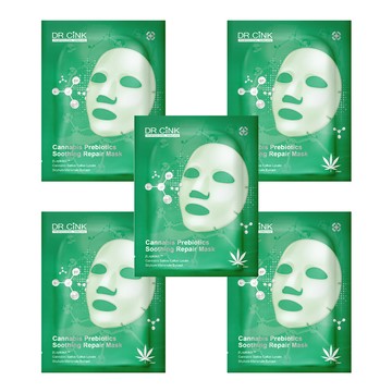 DR CiNK 達特聖克 大麻益生元舒緩面膜  1組  5片
