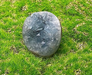 天然原礦超美可愛深藍天青石 藍水晶 家居 辦公室 療癒可消磁手鍊