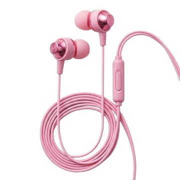 maxell 手機用多彩耳道式耳麥  粉色  MXH-C110SCP