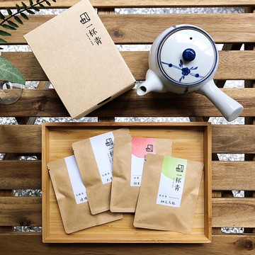 沁香絕韻手工茶包8入(柚花烏龍/凍頂烏龍/阿里磅紅茶/大葉烏龍)