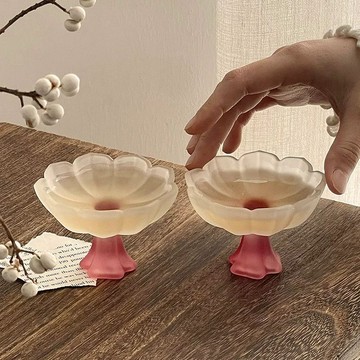 琉璃蓮花茶杯古風小碟子品茗杯聞香杯米酒燒酒杯輕奢 主人杯 醬料碟 調料碟 小酒杯 調料杯 主人杯 茶杯