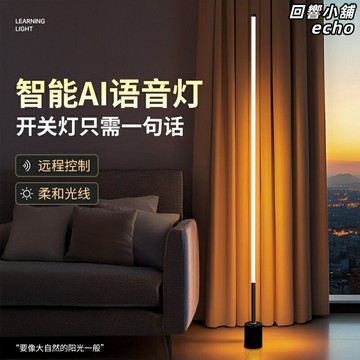 【智能聲控】落地臺燈 床頭燈 小夜燈 夜燈 臥室燈 語音控制 人體感應 無極調光 柔光伴睡 臥室書房床頭