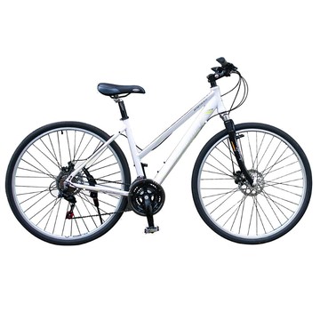 bikeone m12 700c21速 shimano變速 前後快拆 鋁合金低跨點登山車
