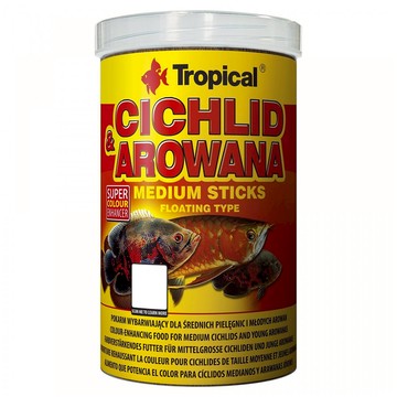 波蘭 Tropical 高蛋白龍魚中大型魚成長飼料  250ml  1罐