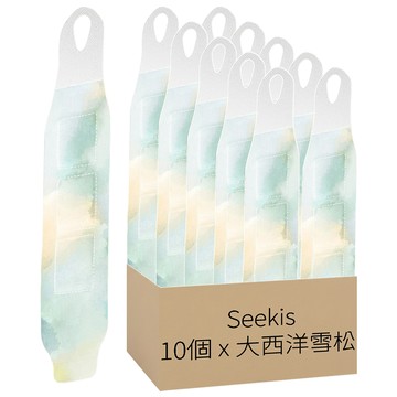 Seekis 蒸汽熱敷暖手腕貼 草本護腕貼 熱敷貼 大西洋雪松  10個