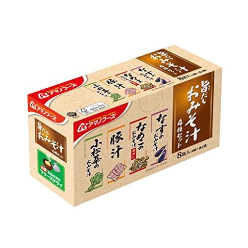 アサヒグループ食品 旨だし おみそ汁4種セット8食