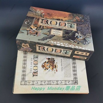 ✨ 限時下殺✨英文版ROOT茂林源記河岸擴展種族戰爭策略大型桌面遊戲角色扮演