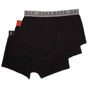 HUGO BOSS 男時尚對比色腰帶黑色四角內著3件組(預購)