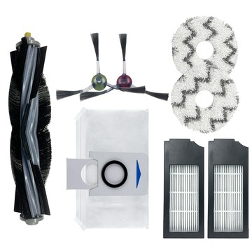 【高品質副廠】科沃斯 X1 OMNI TURBO T10 T20 掃地機器人 主刷 邊刷 濾網 拖布 耗材 配件