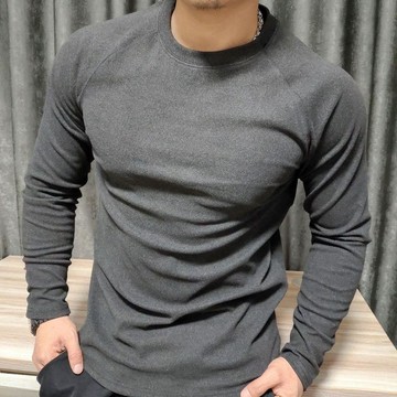 【2026新款長袖】長袖T恤37度衣服t恤暖絨德絨男運動打底長T訓練貼身內搭秋冬