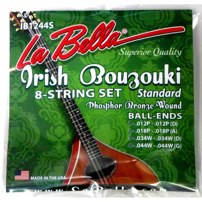 La Bella アイリッシュ・ブズーキ弦 ボールエンド スタンダードテンション Irish Bouzouki IB1244S を 1set |  LINEブランドカタログ