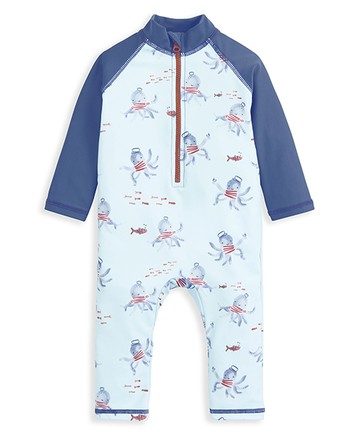 小海探險-長袖連身泳裝18-24m