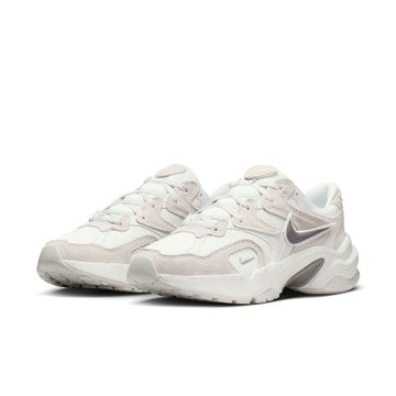 NIKE 休閒鞋 女鞋 運動鞋 麂皮 W AL8 米 IB3952-101