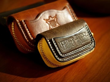 手工拉鏈鑰匙包丨硬幣包丨零物包丨支持客製化訂製