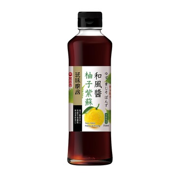 萬家香柚子紫蘇和風醬350ml